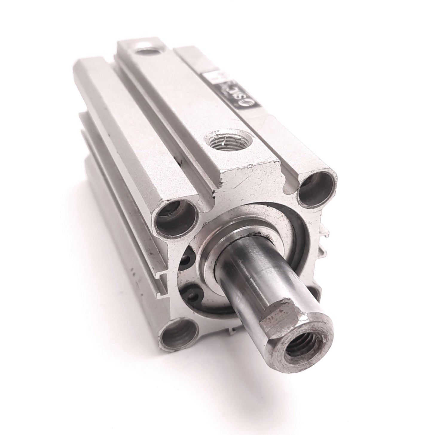 Used SMC ECDQ2WB32-50D Compact Cylinder 32mm Bore, 50mm Stroke, Double End