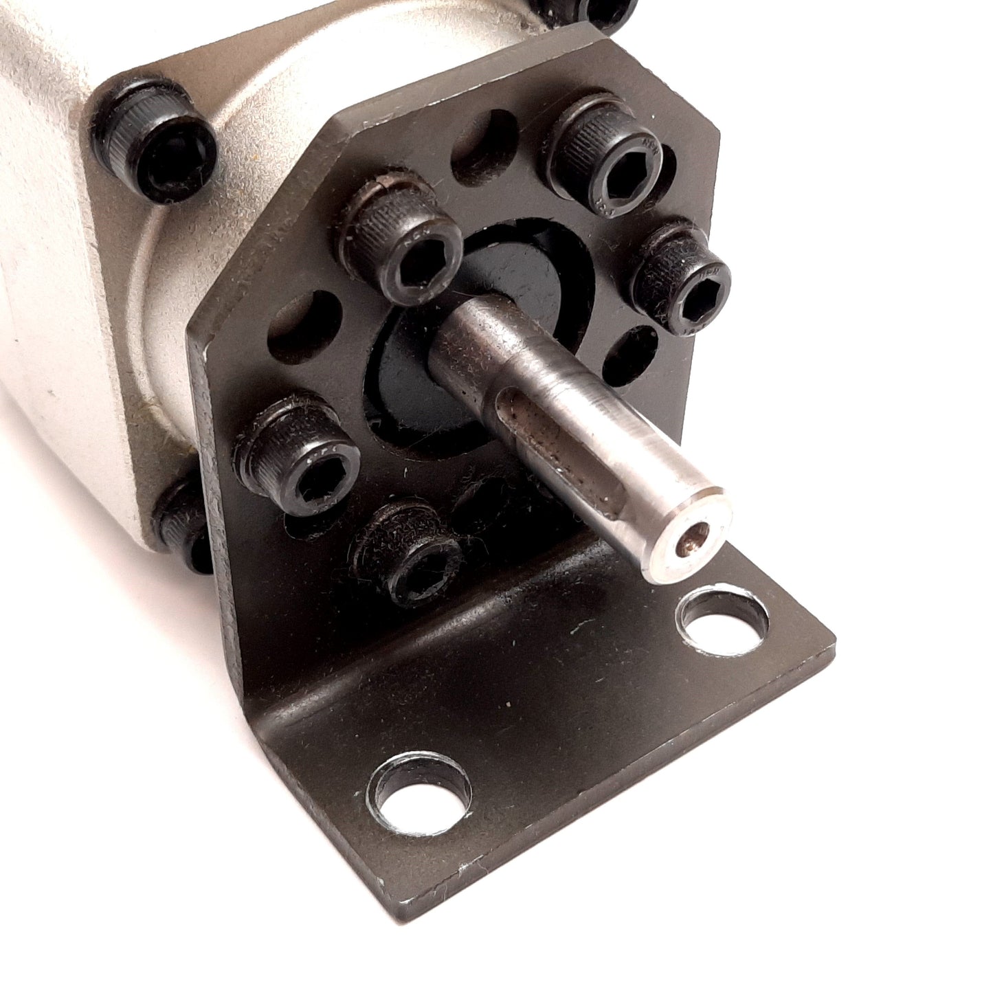 Used SMC NCRB50-90L Rotary Actuator, Bore: 50mm, Rotation: 90°, Ports: 1/8" NPT