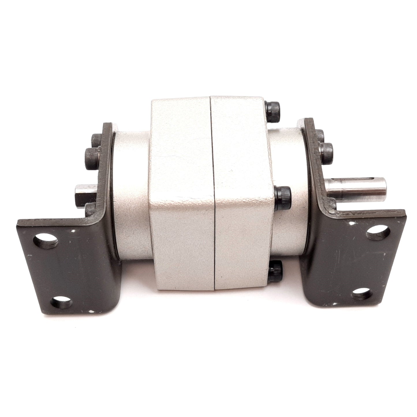 Used SMC NCRB50-90L Rotary Actuator, Bore: 50mm, Rotation: 90°, Ports: 1/8" NPT