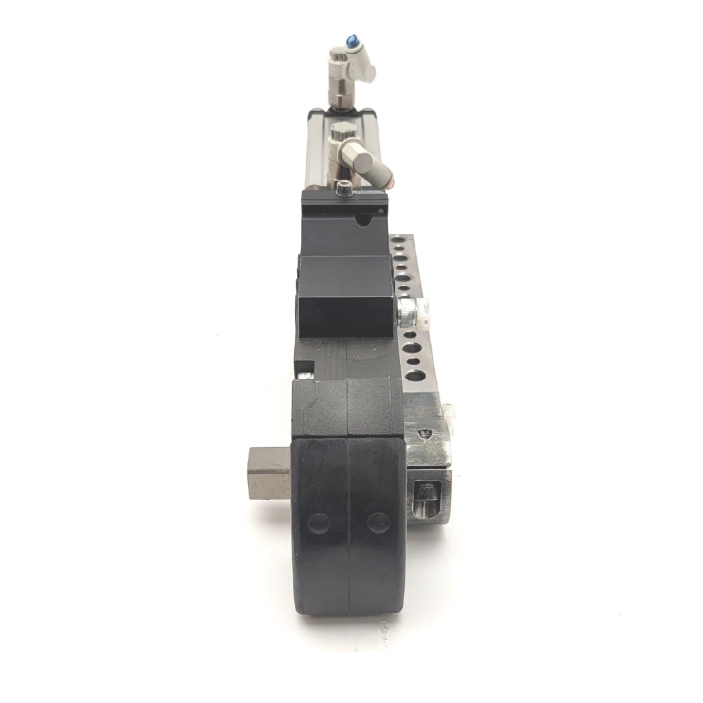 Used SMC CKZ2N63TF-90DT Power Clamp Rotary Cylinder 63mm Bore, 90° Angle