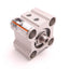 Used SMC CQ2B-20-50 Compact Cylinder 20mm Bore 5mm Stroke Female Rod End