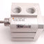 Used SMC NCQ8C106-025 Compact Pneumatic Cylinder 1-1/16" Bore, 1/4" Stroke, 1/8" Port