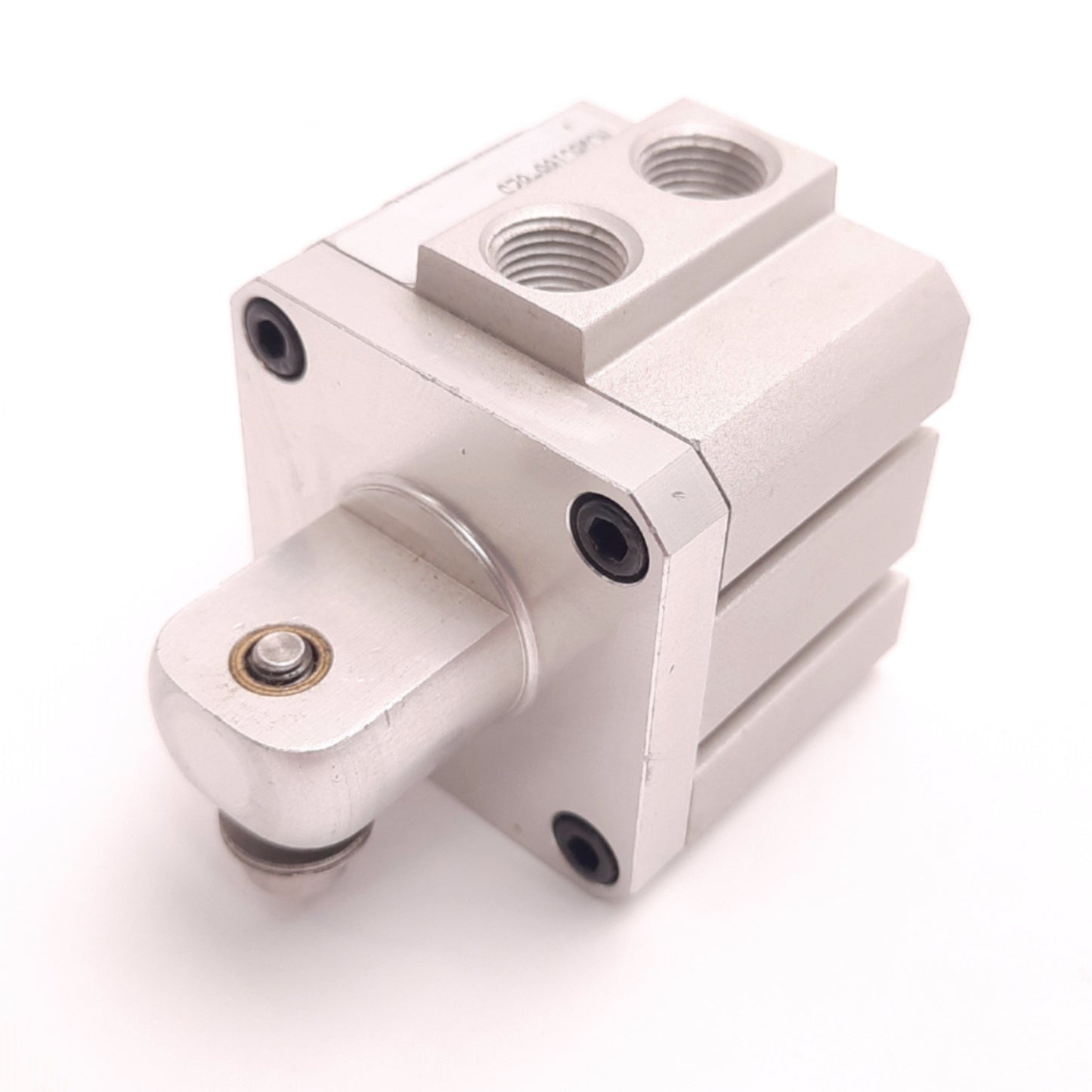 Used SMC NCQ8C106-025 Compact Pneumatic Cylinder 1-1/16" Bore, 1/4" Stroke, 1/8" Port