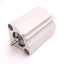 Used SMC NCDQ2B20-25DM Compact Pneumatic Cylinder 20mm Bore, 25mm Stroke w/ Magnet
