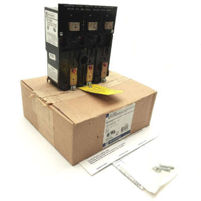 New – Open box Telemecanique D10S1 Motor Control/Disconnect Switch, 3-Pole, 600VAC 30A