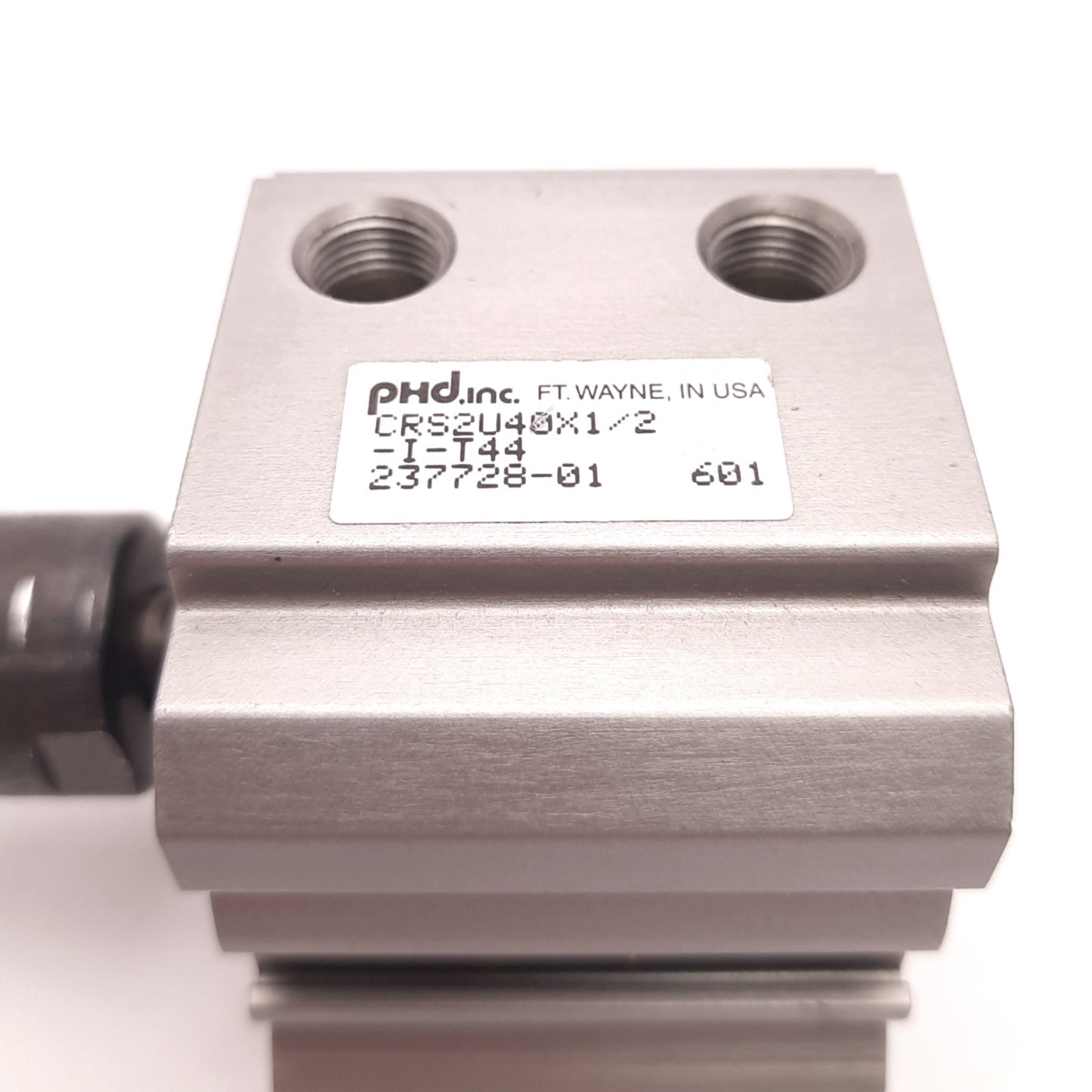 Used PHD CRS2U40X1/2-I-T4-4 Pneumatic Cylinder 40mm Bore, 1/2" Stroke, Female Rod End