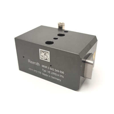 New – Open box Bosch Rexroth VE 2/RS-H MNR:3 842 549 696, Return Stop Spring-Loaded