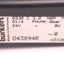 Used Burkert 0330 C 3.0 NBR MS Solenoid Valve G1/4" Port 24v DC Coil, Vacuum to 6 Bar