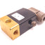 Used Burkert 0330 C 3.0 NBR MS Solenoid Valve G1/4" Port 24v DC Coil, Vacuum to 6 Bar