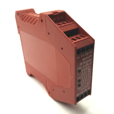 Used Allen Bradley 440R-N23129 GuardMater Safety Relay, 2x Safety Inputs, 24VAC/DC