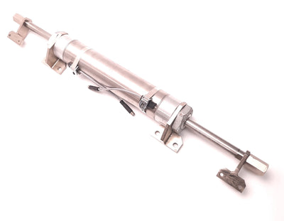 Used Bimba M-317-DXDE Pneumatic Cylinder W/ Magnet & Two Switches 3" Bore, 7" Stroke