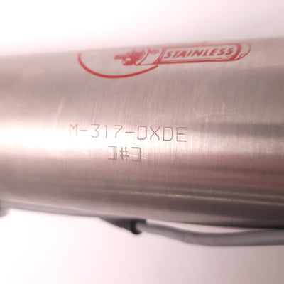 Used Bimba M-317-DXDE Pneumatic Cylinder W/ Magnet & Two Switches 3" Bore, 7" Stroke