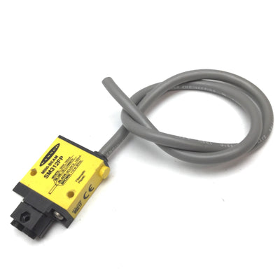 Used Banner SM312FP Photoelectric Sensor, Voltage 10-30VDC, Output 150mA, 4-Wire