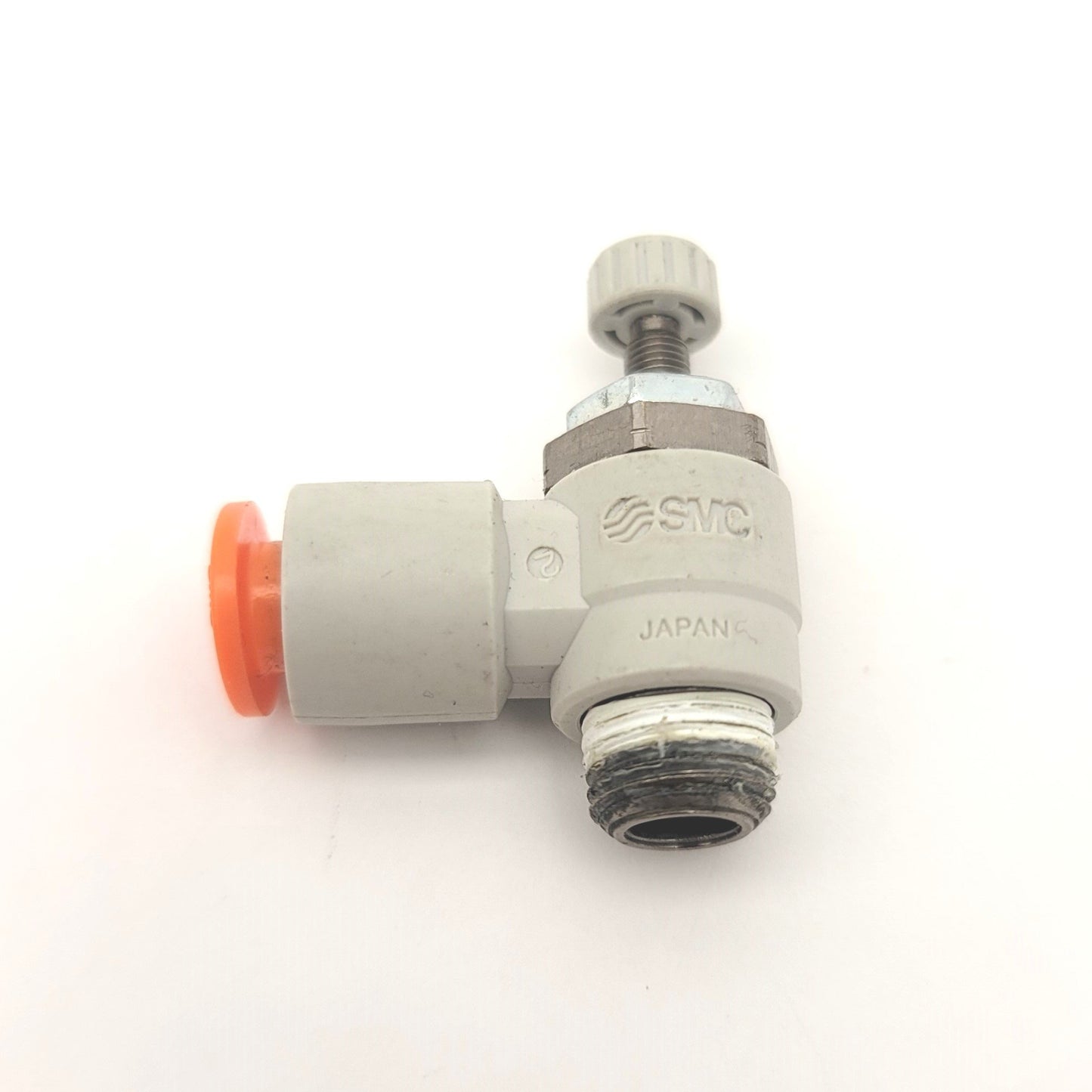 Used Lot Of 5 SMC AS2201F-N01-07 Speed Controller W/One-Touch Fitting 1/4" To 1/8"NPT