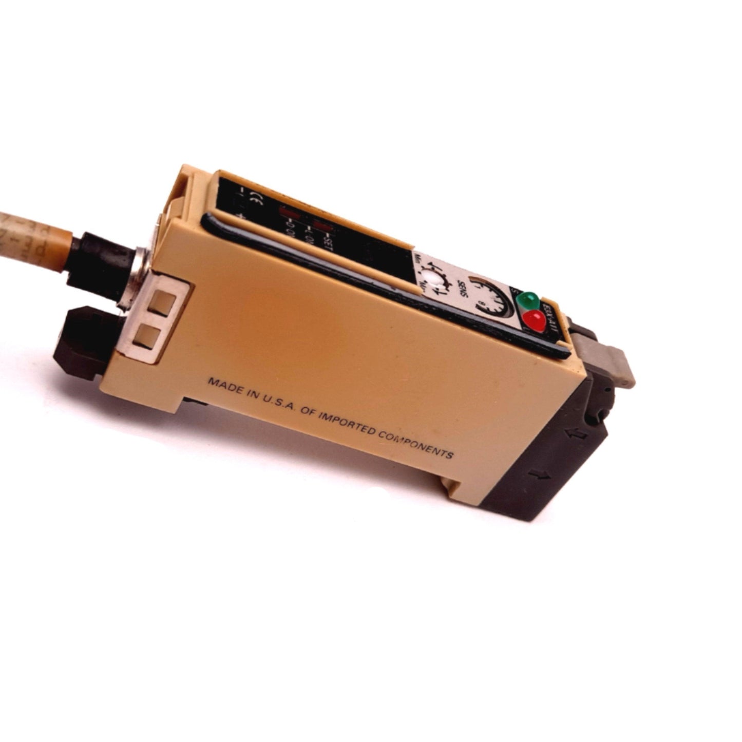 Used Omron E3X-A11 Photoelectric Sensor Amplifier Fiber Optic 10-30VDC NPN