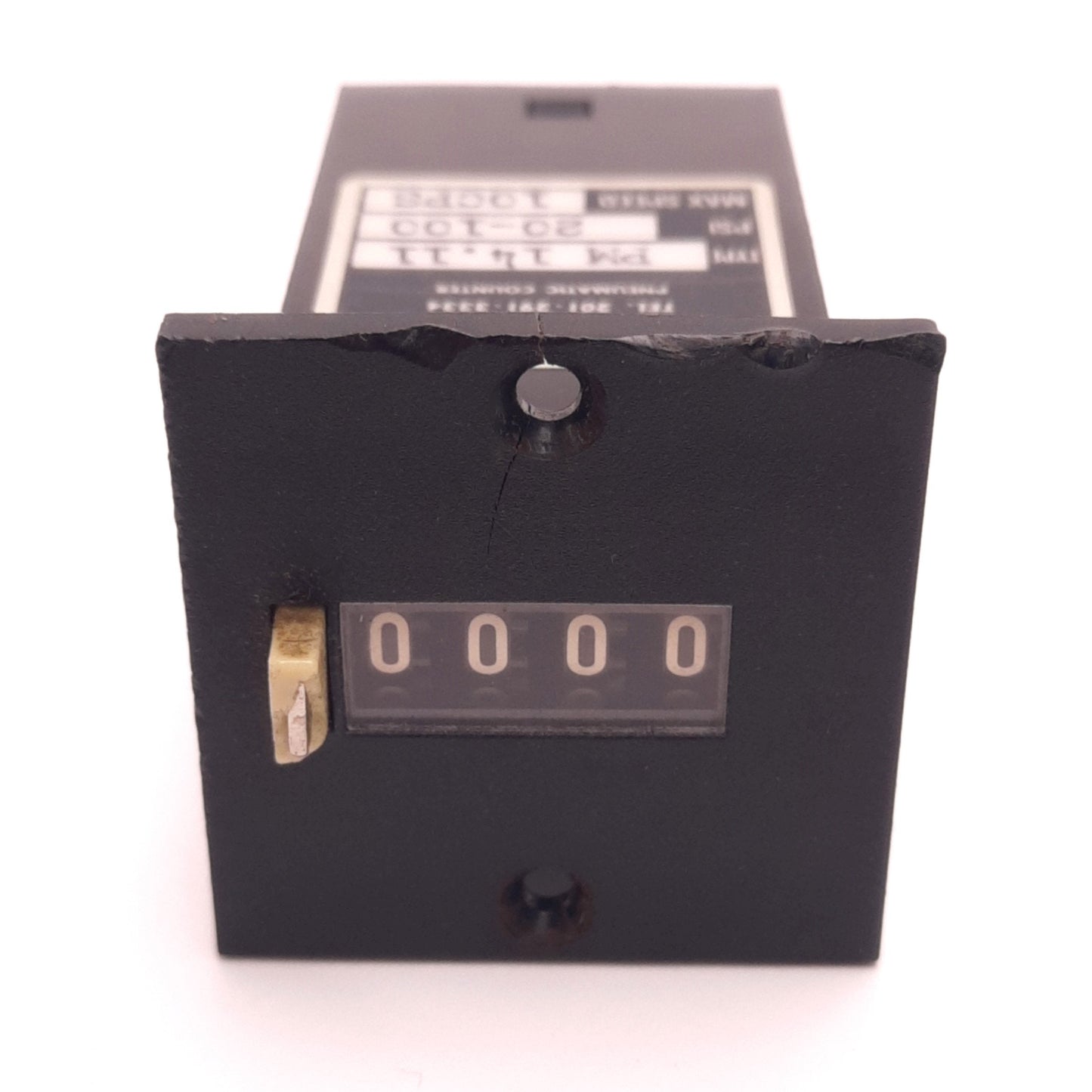Used Ellis/Kuhnke Controls PM14.11 Pneumatic Counter, Range: 20-100psi, Speed: 10cps