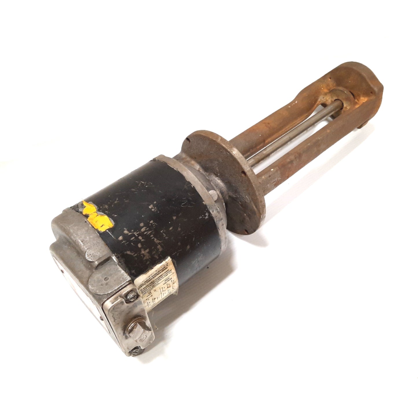 Used Gusher 6P3-XLONG Coolant Pump, 3-Phase 190-380V 0.97-0.46A, 1/6HP, 1/2" NPT