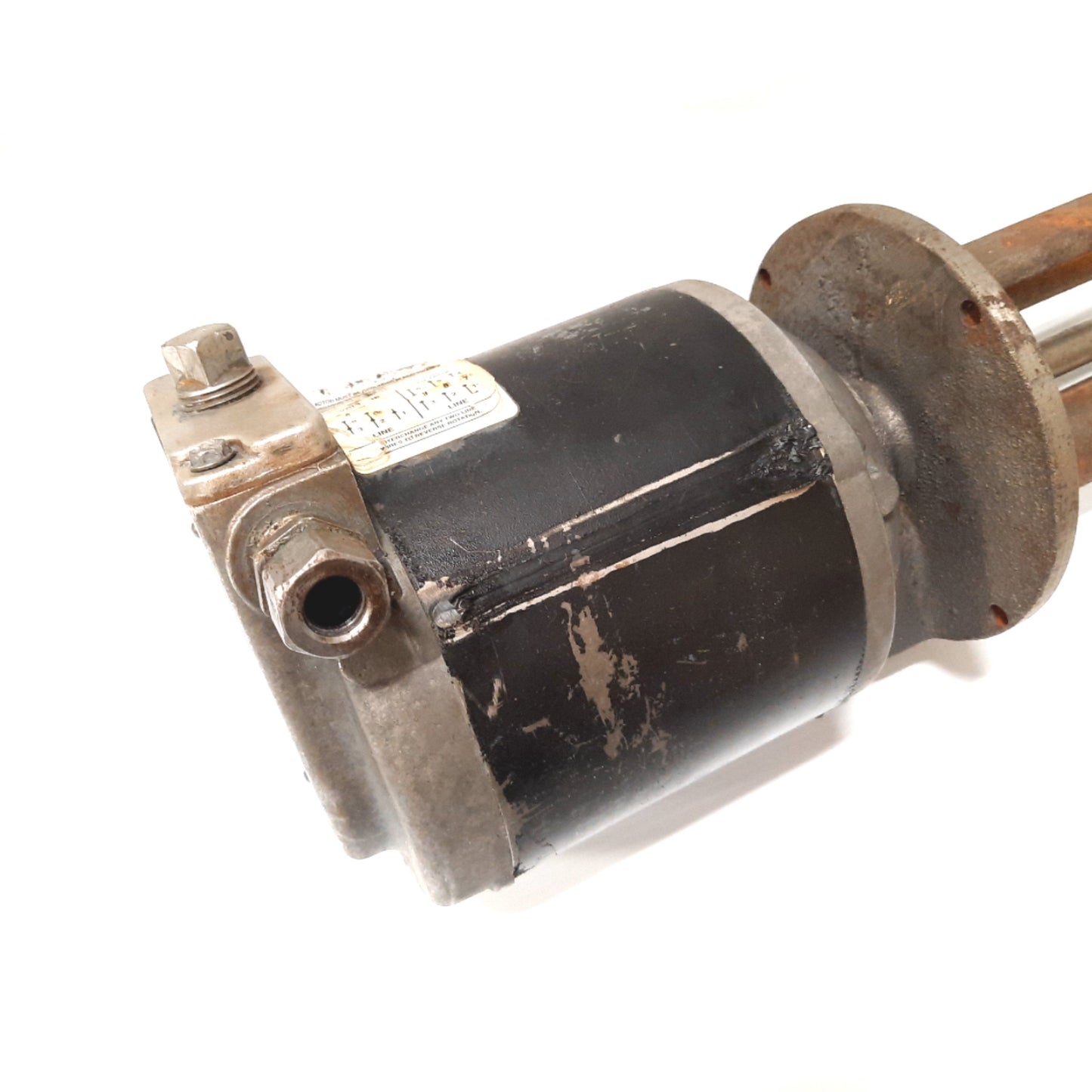 Used Gusher 6P3-XLONG Coolant Pump, 3-Phase 190-380V 0.97-0.46A, 1/6HP, 1/2" NPT