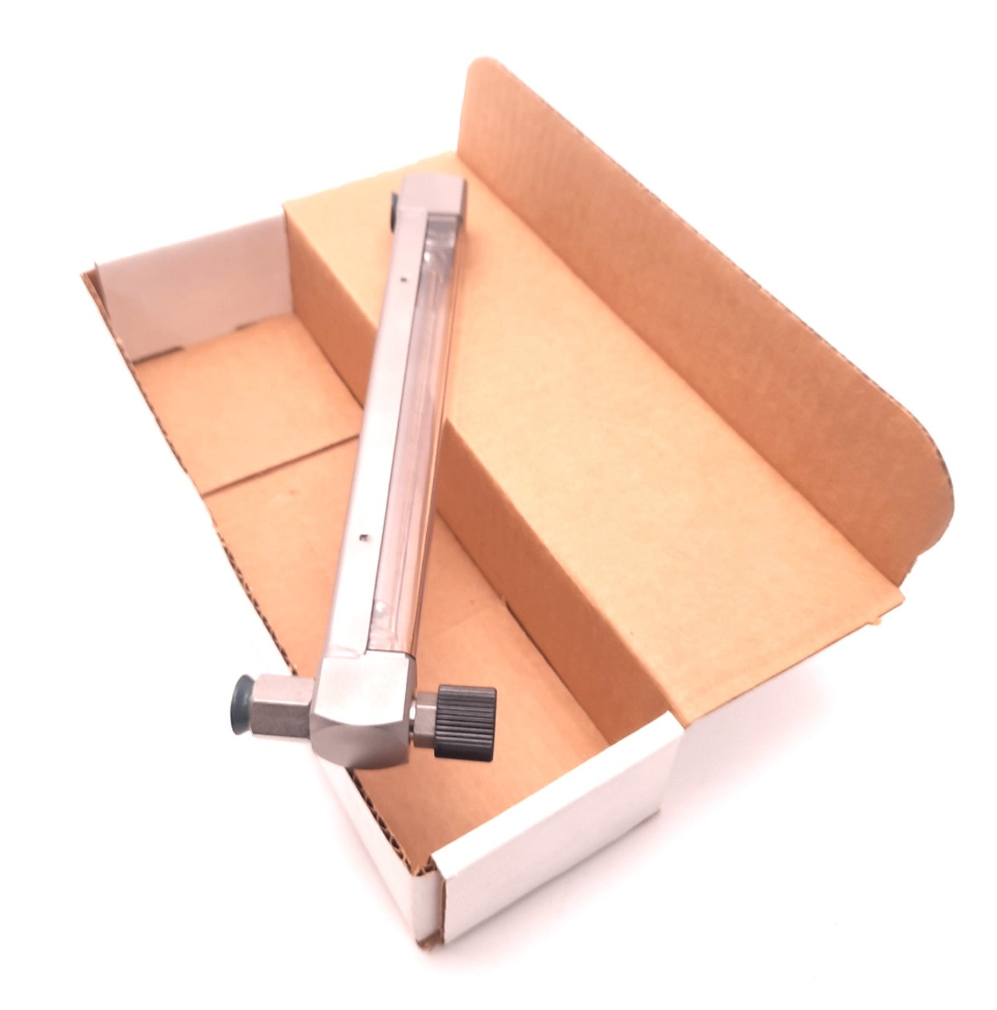 New – Open box SK/McCrometer 7050V 1/4-27-G-5 BJ-8 Adjustable Flow Meter 1/4" NPT Air 14.7 Psi