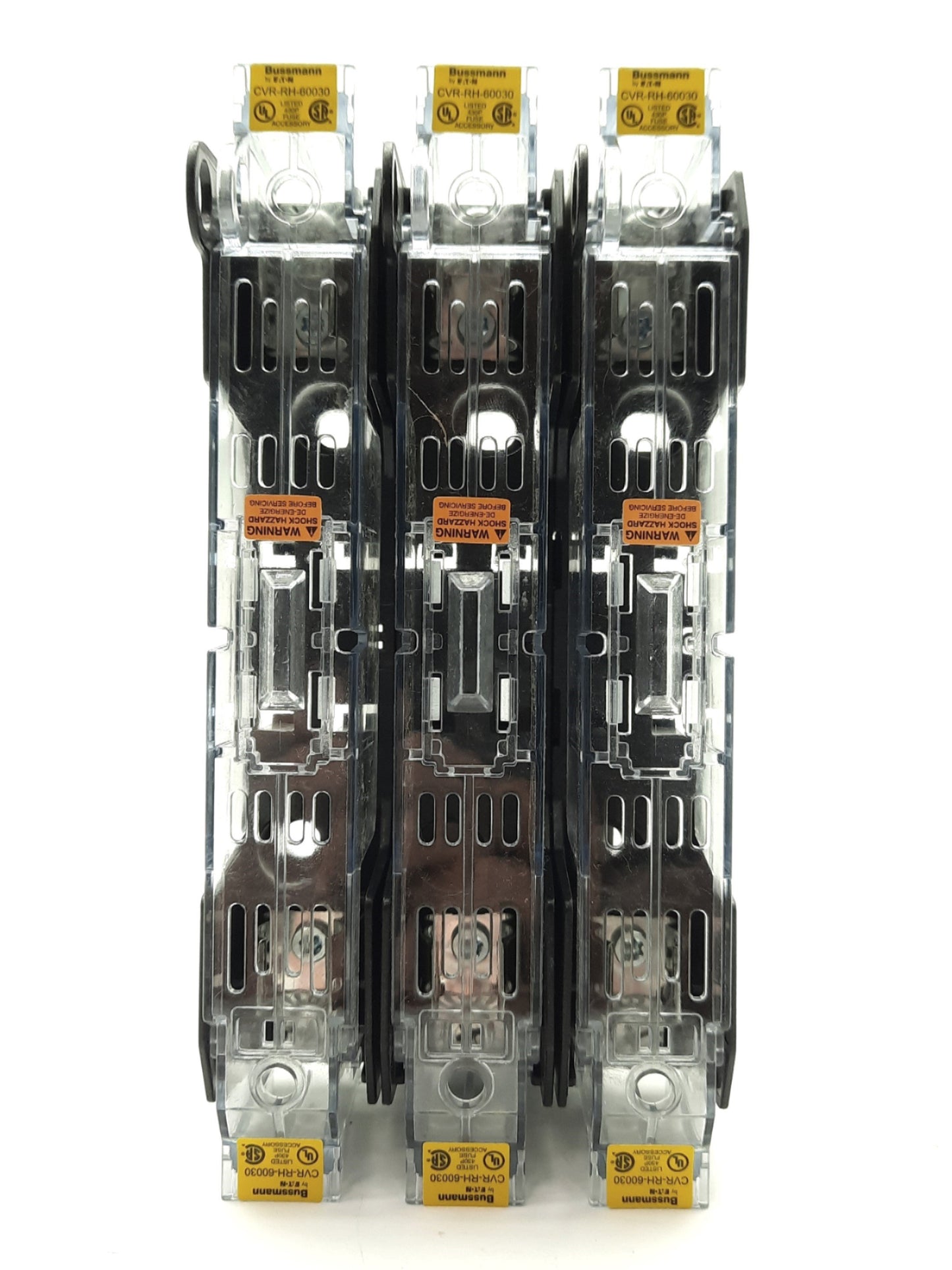 New EATON RM60030-3PR BUSSMAN Fuse Holder, 3-Pole, 3x Class R, 600V 30A