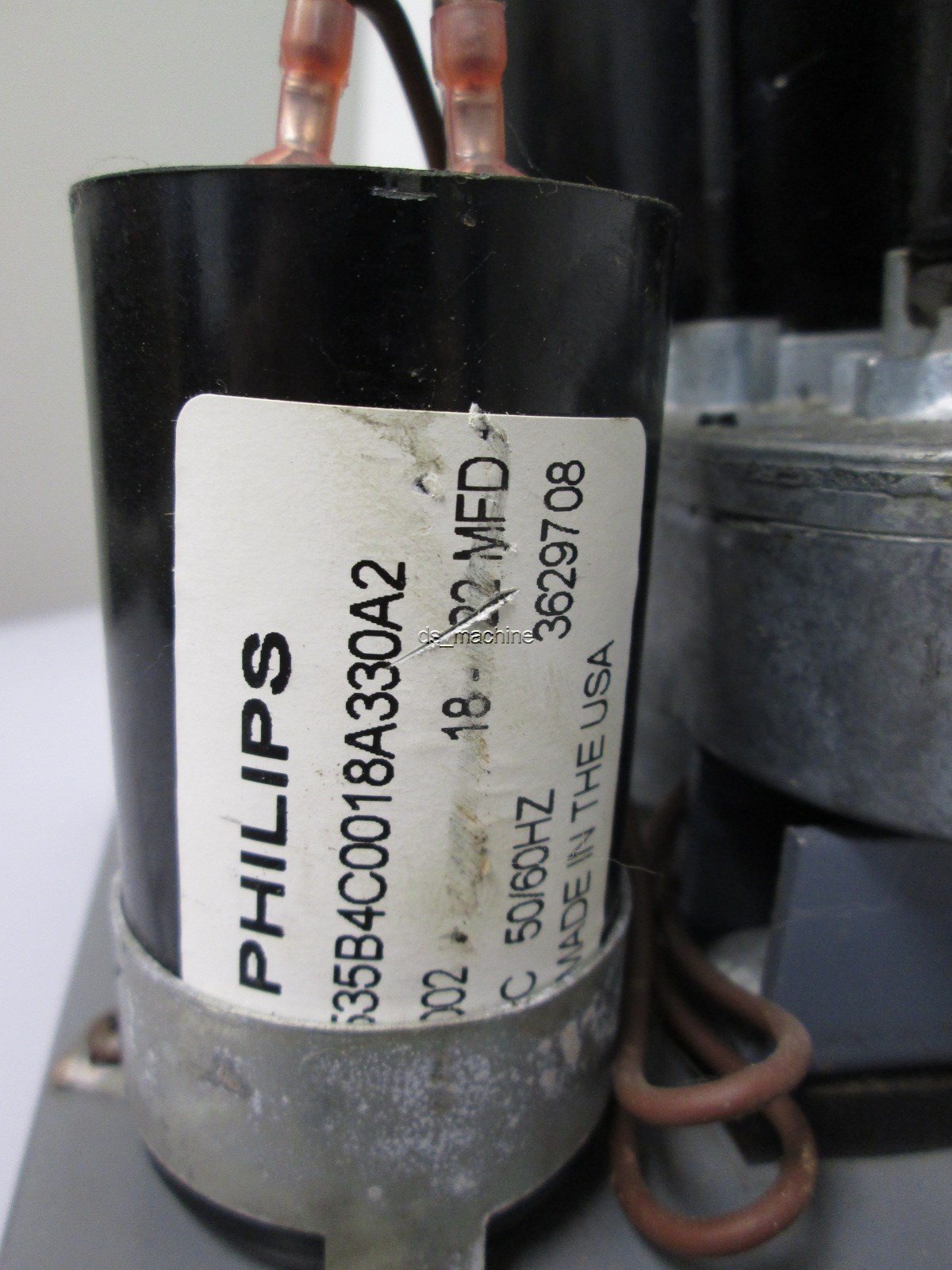 Used Von Weise VO1090AR76 1" Stroke Linear Actuator 20æF Capacitor Run 115VAC