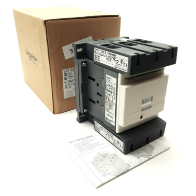 New – Open box Schneider Electric LC1 D150G7 Contactor 3-Pole NO/NC Aux 480V 150A 120VAC Coil