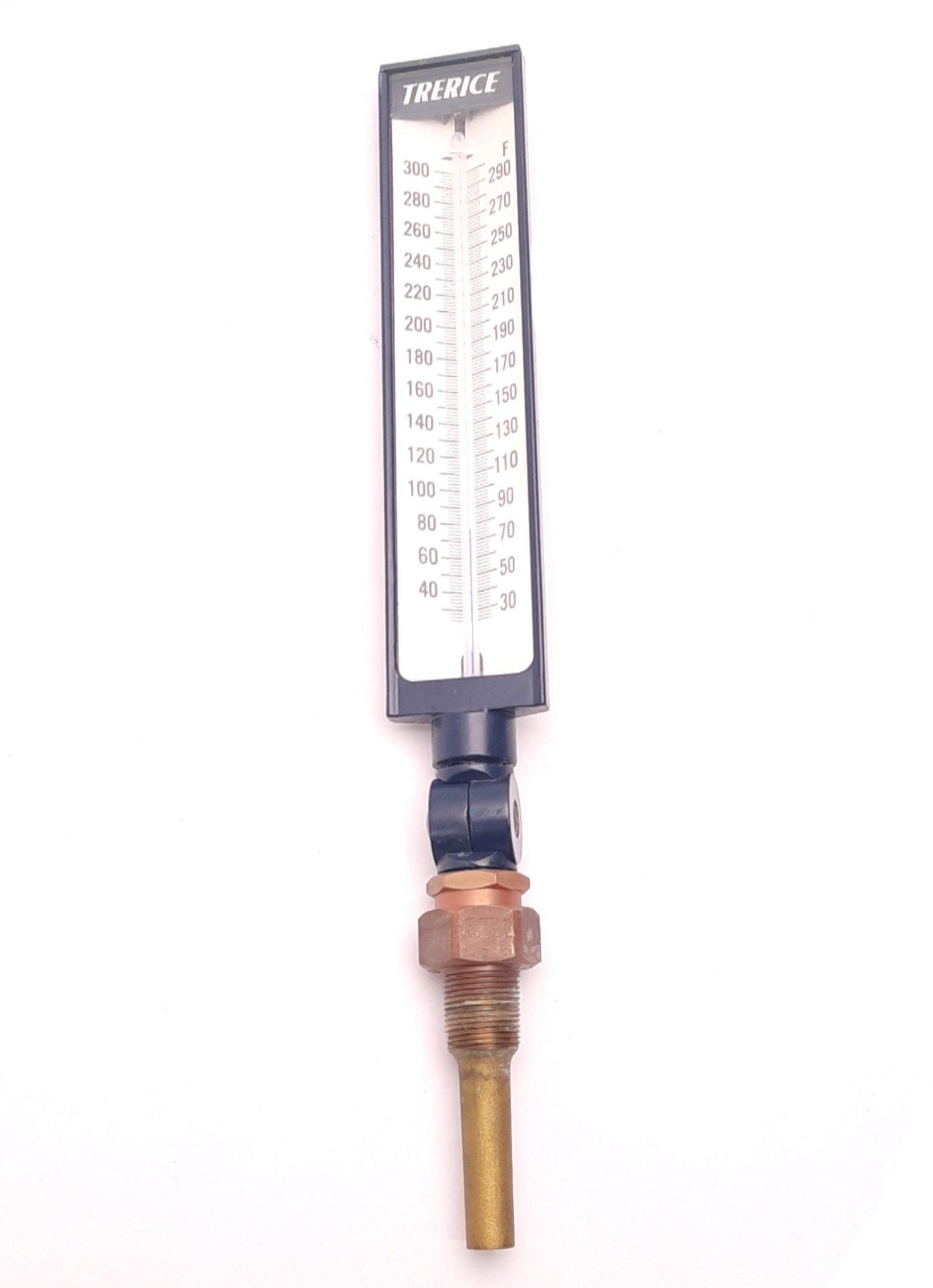 Used Trerice BX9140308 Adjustable Angle Thermometer 9 Inch Scale 30 - 300F No Mercury