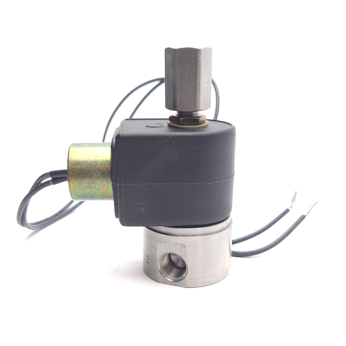 Used Parker 71335SN2ANJ1 Solenoid Valve 24V DC 10 Watt Coil 400 Psi Max 1/32" Orifice