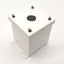 Used Saginaw Controls SCE-1PBX Pushbutton Enclosure, 4" x 4" x 4.75", 30.5mm Hole