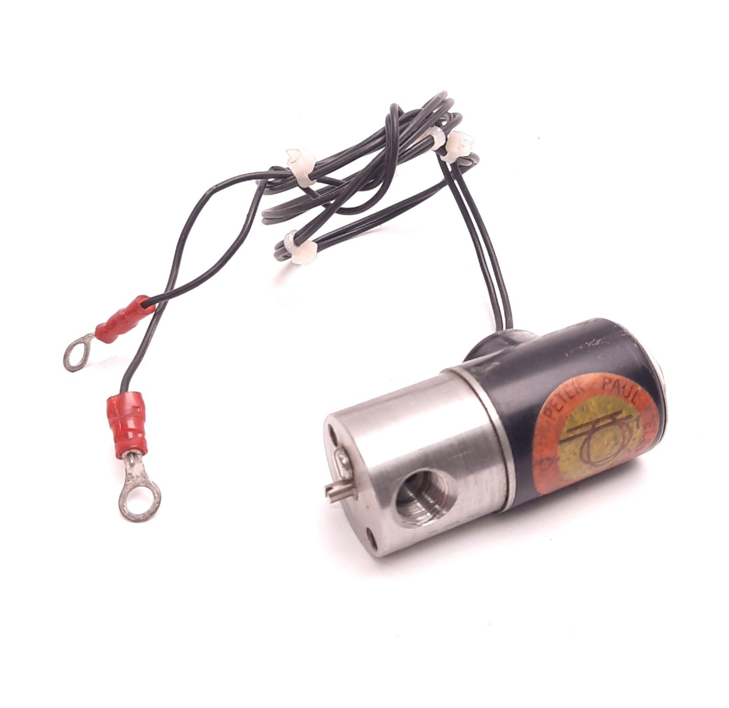 Used Peter Paul 53HH8TGV Solenoid Valve 24v DC 7 Watt Coil 150 Psi, 1/8" NPT
