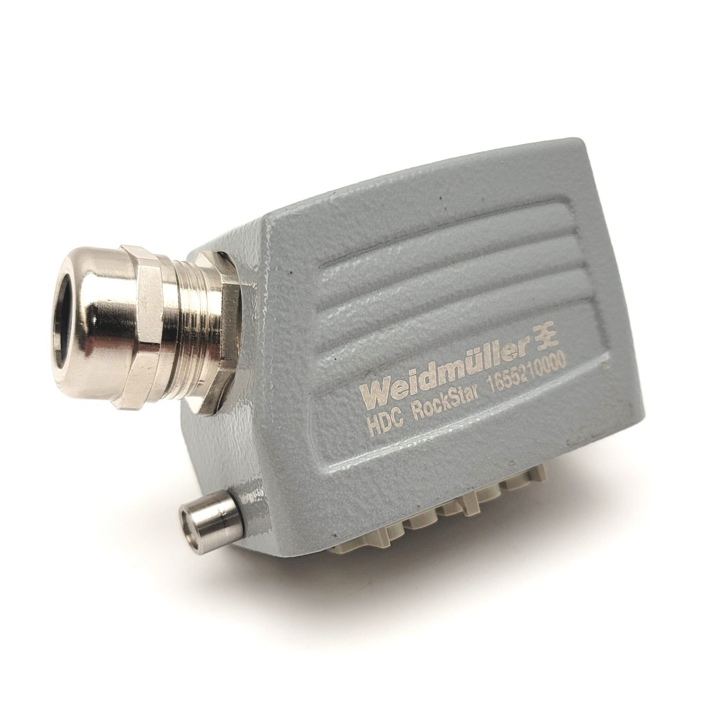 New – Open box Weidmuller 1655210000 HDC RockStar Connector With 1204100000 Insert, 10-Pole