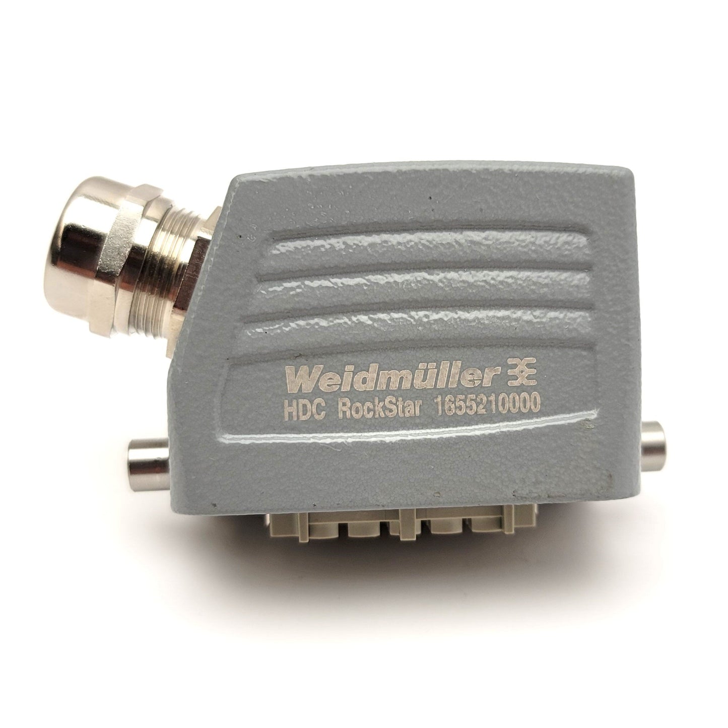 New – Open box Weidmuller 1655210000 HDC RockStar Connector With 1204100000 Insert, 10-Pole