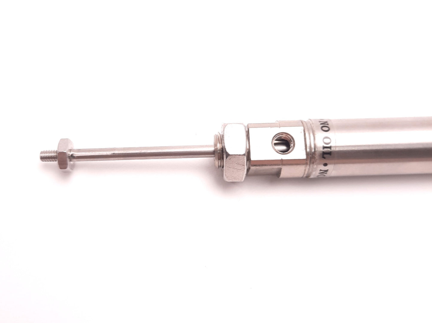 Used Airpel E9D8.0N Anti-Stiction Low Friction Cylinder .366" Bore, 8" Stroke, 100psi