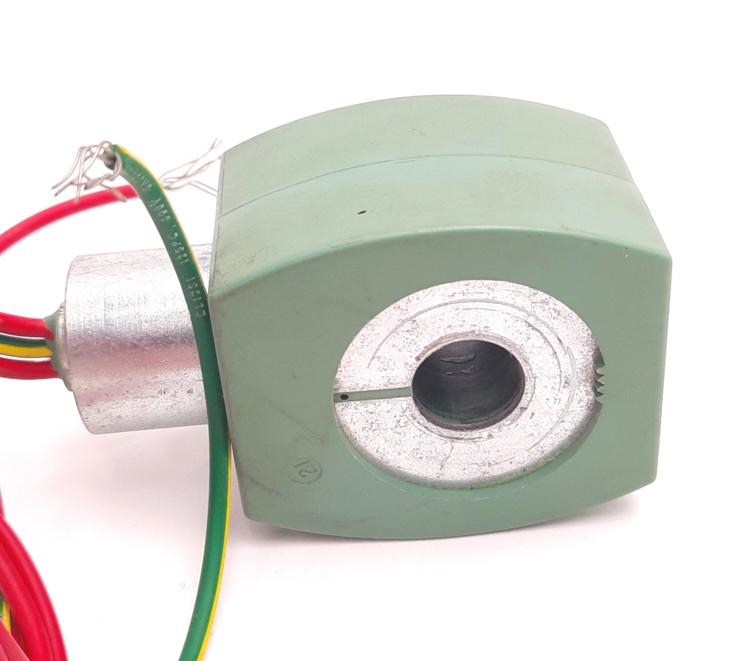 Used ASCO 238610-132D MP-C-080 Red Hat Solenoid Coil 110-120V 50-60Hz, 9/16" ID