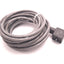 Used OMAL A1 PG9 Solenoid Plug w Cable, 20 Foot Length, 250v 10A, 18mm Spacing, 3 Pin