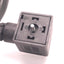 Used OMAL A1 PG9 Solenoid Plug w Cable, 20 Foot Length, 250v 10A, 18mm Spacing, 3 Pin