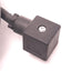 Used OMAL A1 PG9 Solenoid Plug w Cable, 20 Foot Length, 250v 10A, 18mm Spacing, 3 Pin