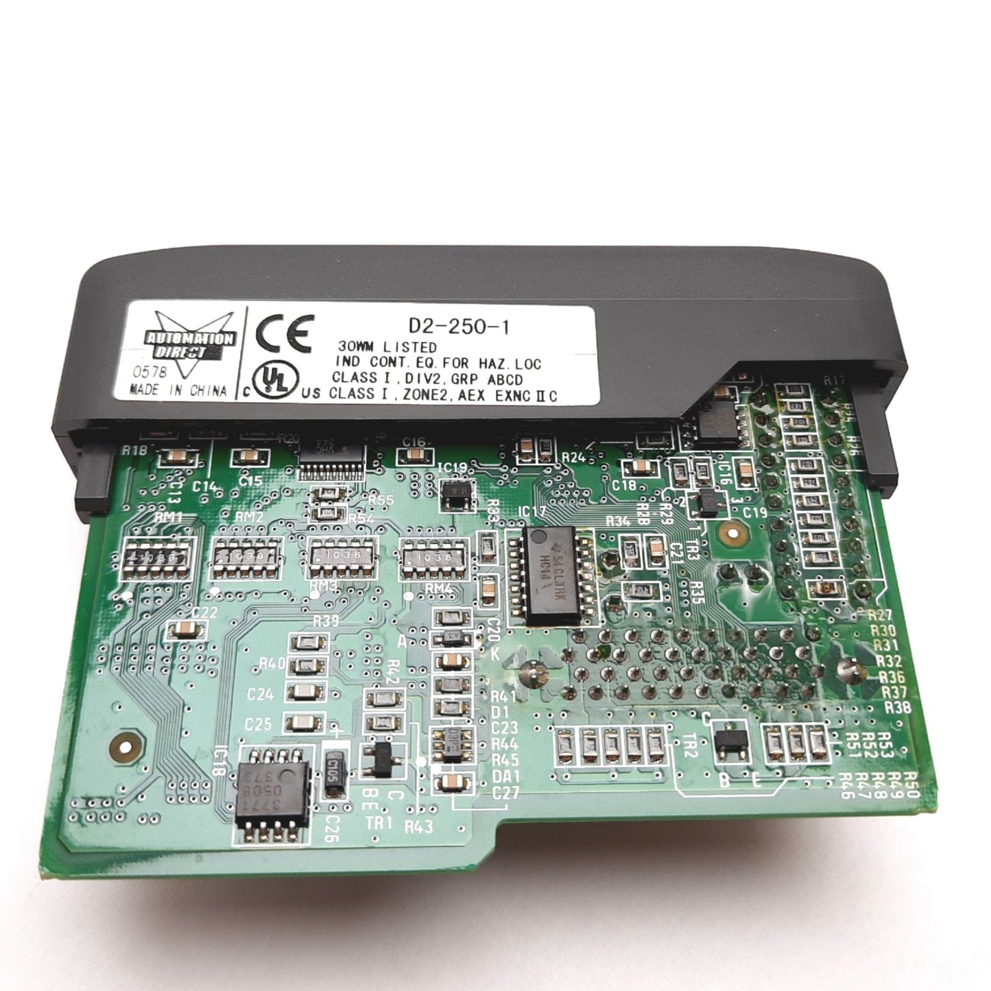 Used Automation Direct D2-250-1 DirectLogic DL205 PLC CPU Module, 14.8k Words