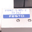 Used Festo PRMZ-5-M5-2-30 242 Manifold with Two MZ-5/2-1.5-L-LED Solenoid Valves