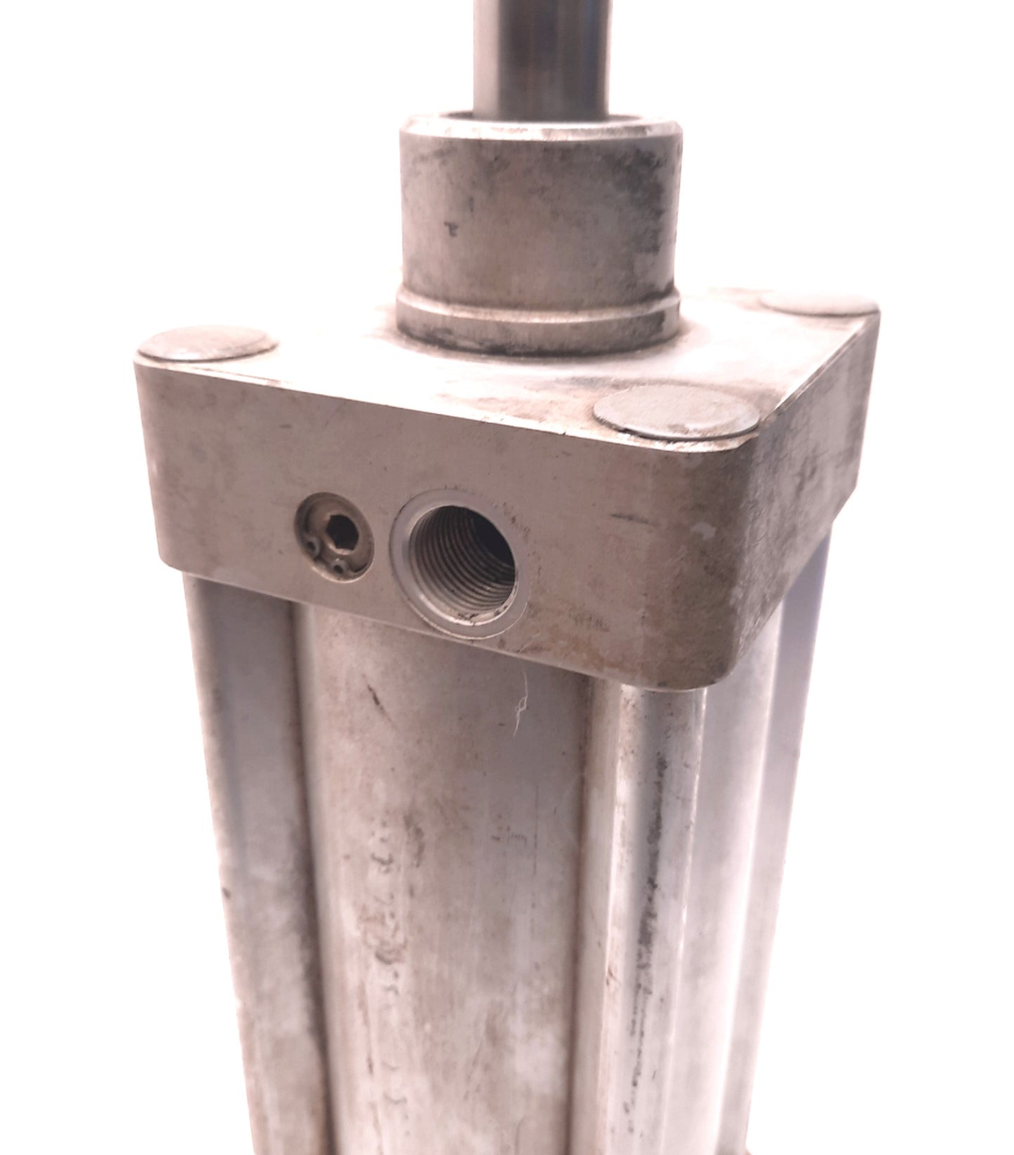 Used Magi Pneumatic MGX-100-E-160 Pneumatic Cylinder 155mm Stroke 80mm Bore Cushioned
