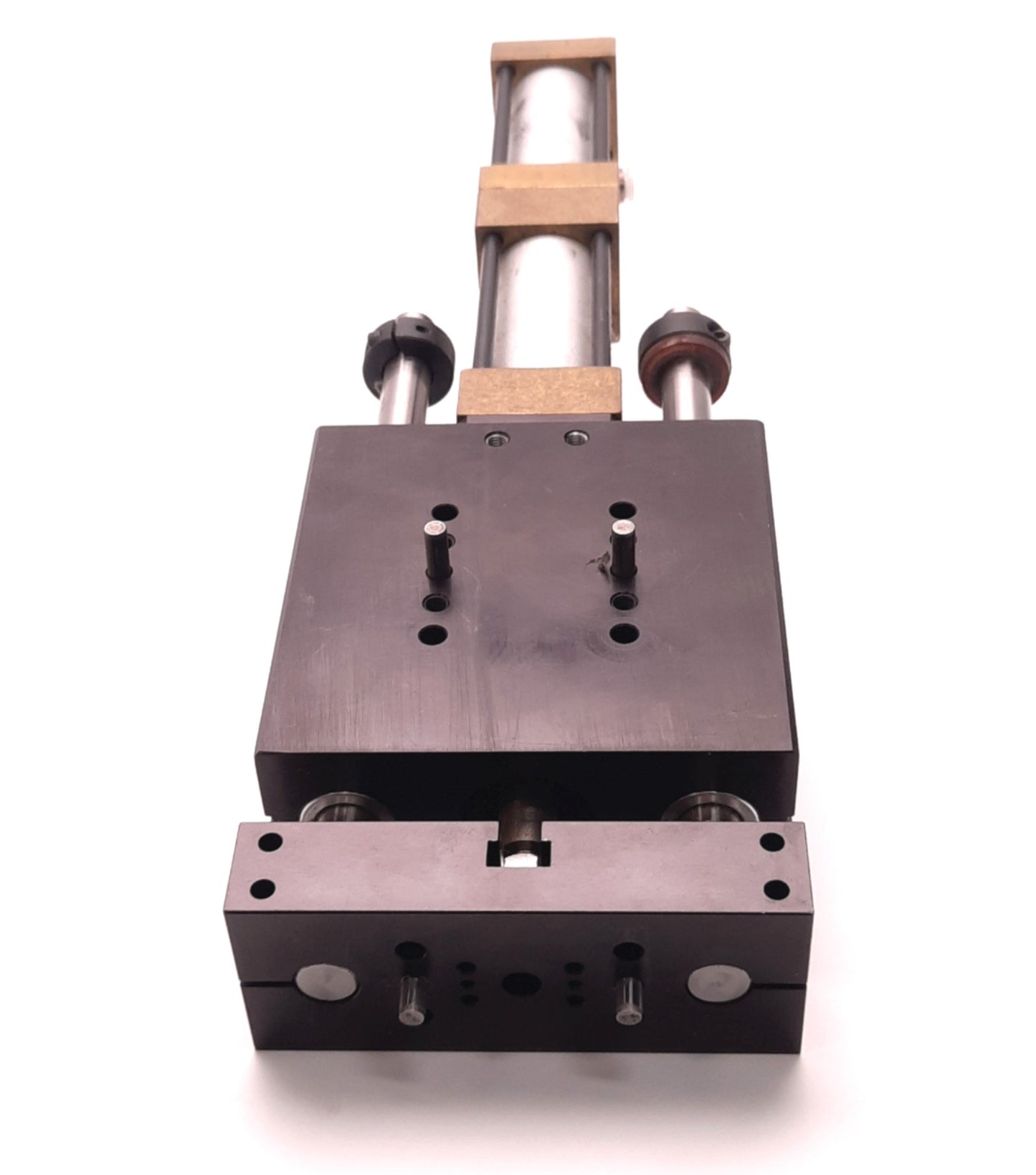 Used Robohand DLT-12-U-C-2 Linear Slide w/ Norgren S-7818 Pneumatic Actuator