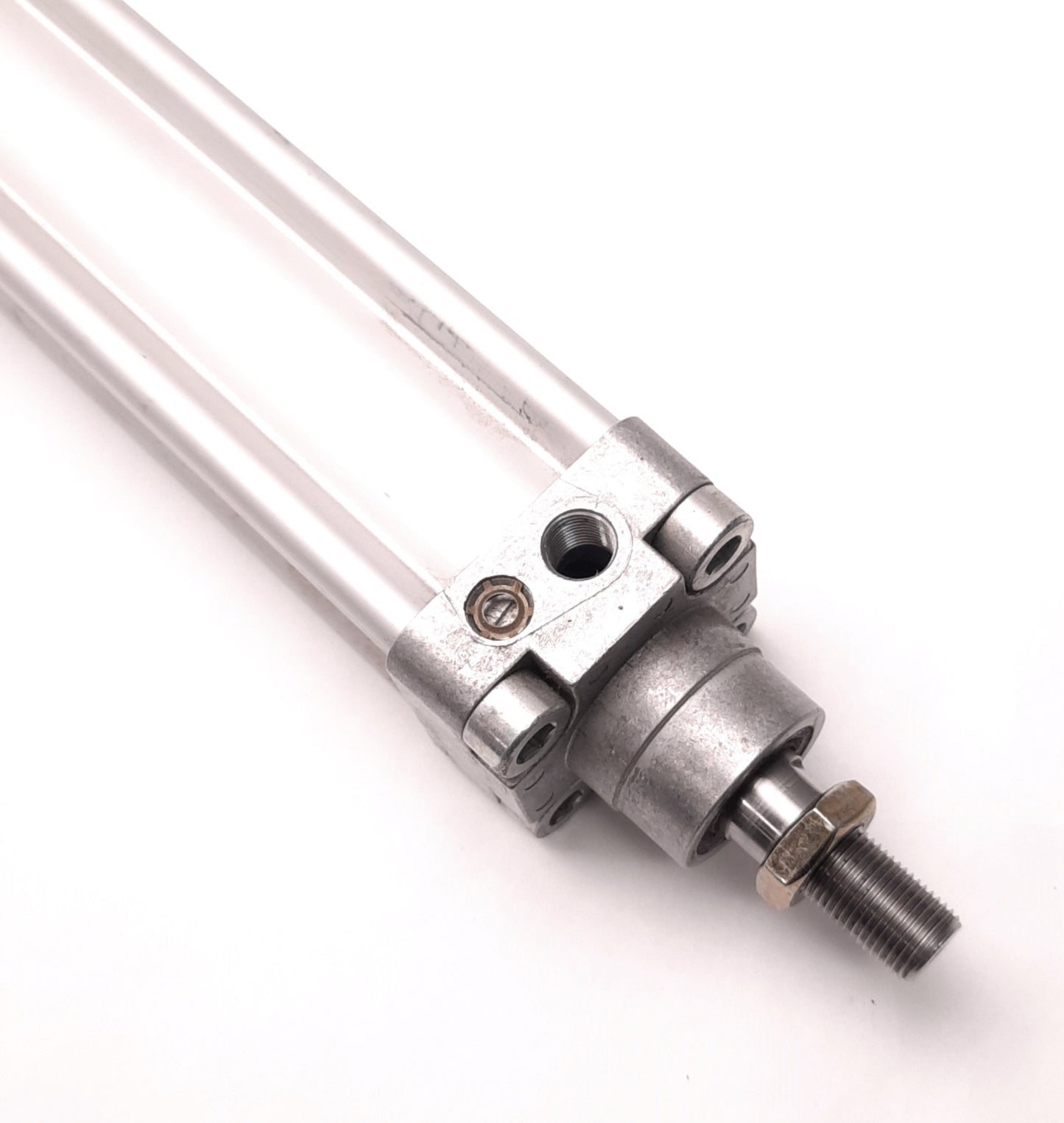Used Festo DNGU-50-426 Pneumatic Cylinder 50mm Bore 426mm Stroke 12 Bar Max G1/4