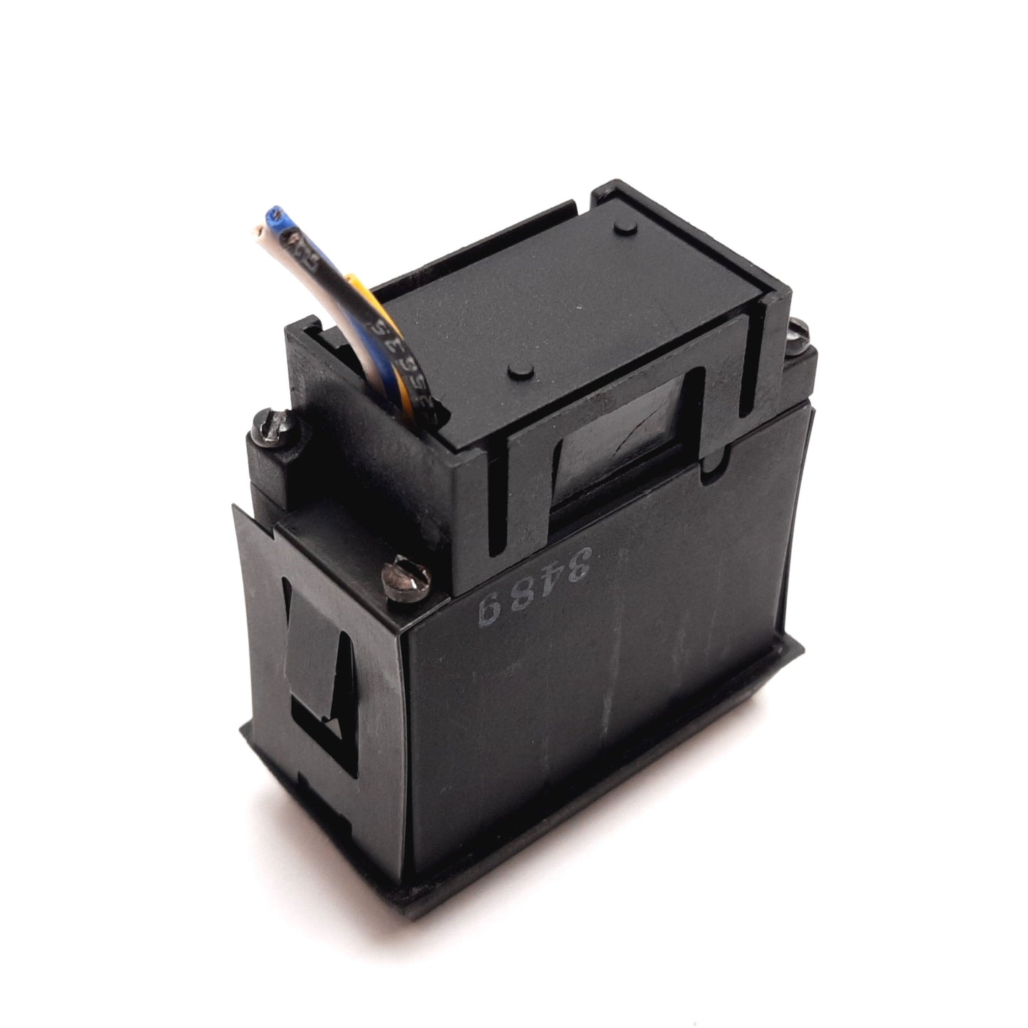 Used Red Lion CUB10000 Miniature Electronic Counter, 6-Digit LCD, *No Batteries*