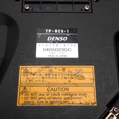 Used Denso TP-RC5-1 Robot Controller Teaching Pendant 24VDC 640x480 Pixels LCD Screen
