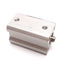 Used SMC NCQ2A12-25D Compact Cylinder, Bore: 12mm, Stroke: 25mm, Ports M5x0.8, 1.0MPa