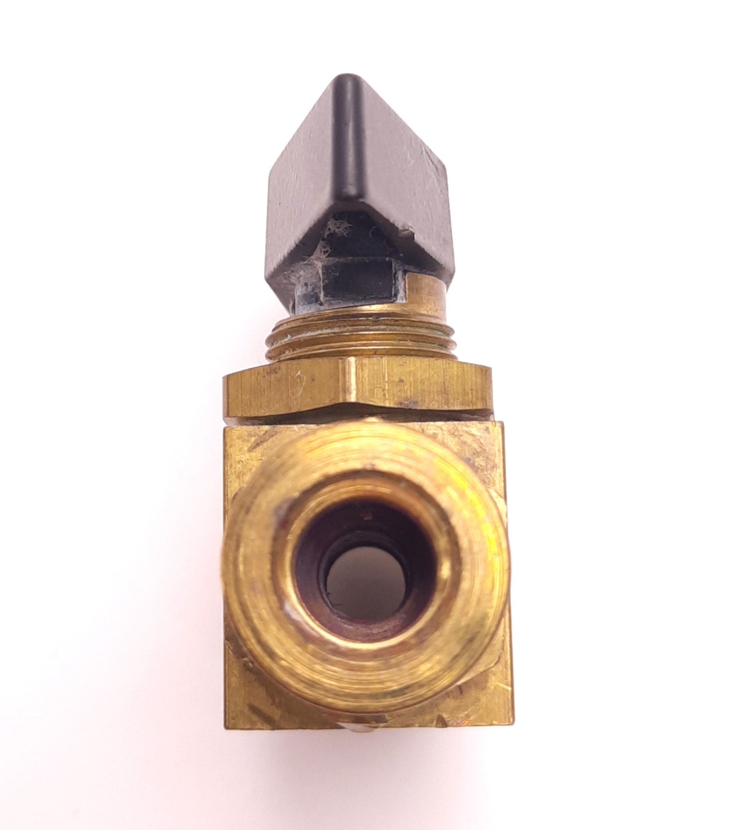 Used ABCO 362BV-J Kantleak Brass Ball Valve 1/8" NPT Female, 1500 Psi Max Manual knob