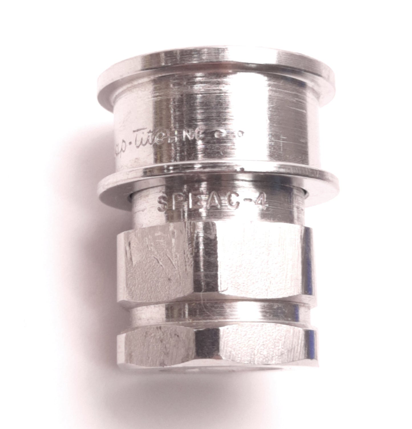 Used Snap-Tite SPEAC-4-4F Quick Connect Coupling 1/4"-18 Female, 3000 Psi, 14.38 Lpm