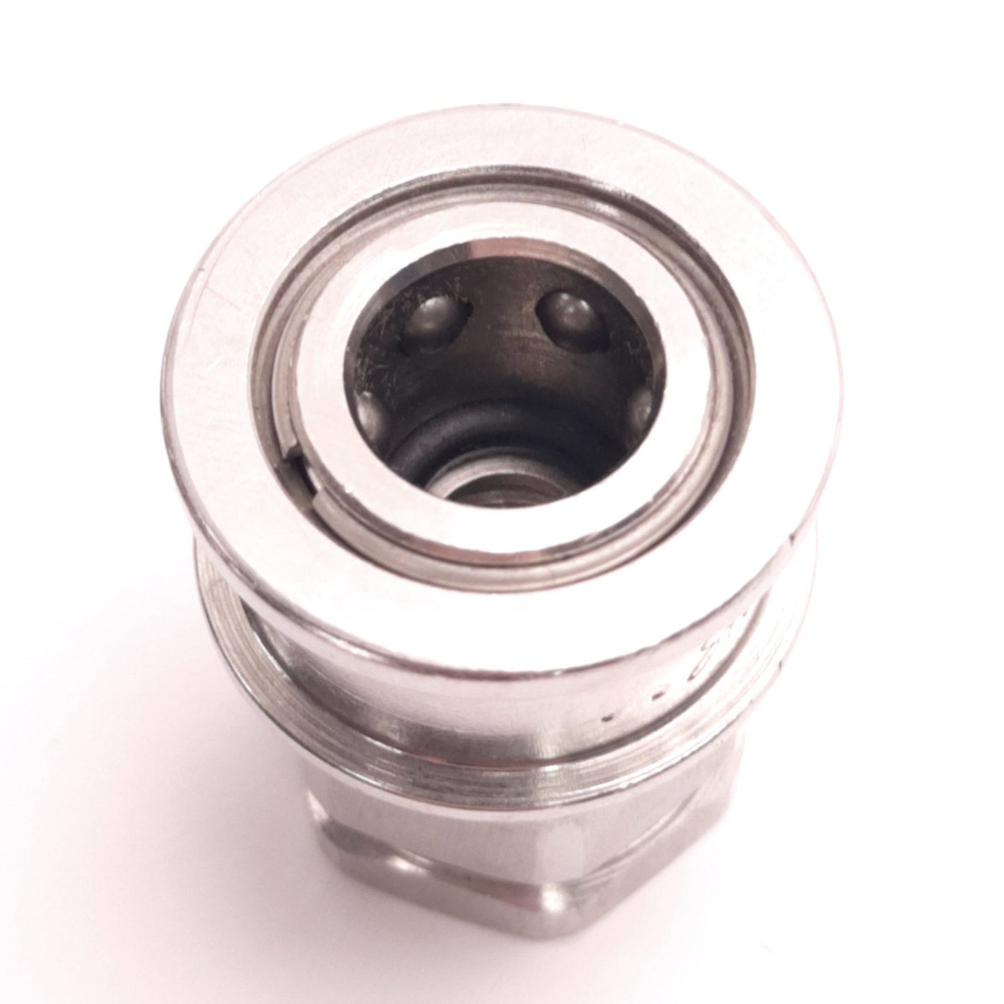 Used Snap-Tite SPEAC-4-4F Quick Connect Coupling 1/4"-18 Female, 3000 Psi, 14.38 Lpm