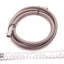 Used JIC Hydraulic Braided Hose Female JIC-4 Connection, 0.4" OD x 7 Ft Length