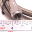 Used JIC Hydraulic Braided Hose Female JIC-4 Connection, 0.4" OD x 7 Ft Length